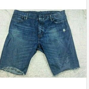 Denim & Supply Ralph Lauren Cutoff Shorts Waist 38